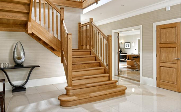 Дизайн лестниц в доме на второй этаж